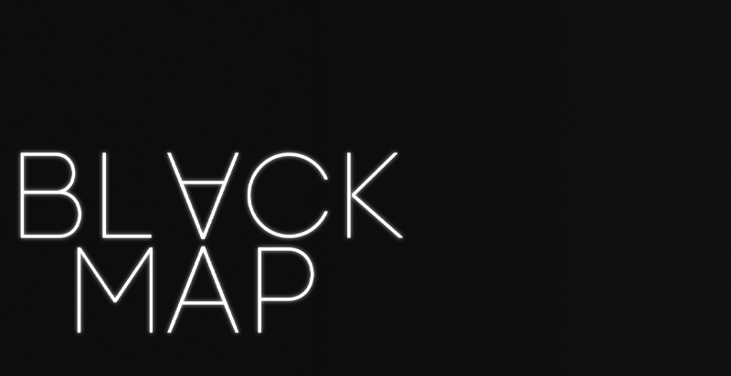 Black Map Logo Custom- Daniel Sapsford