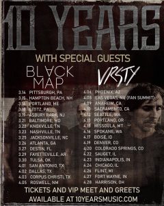 Black Map Tour Dates 2022